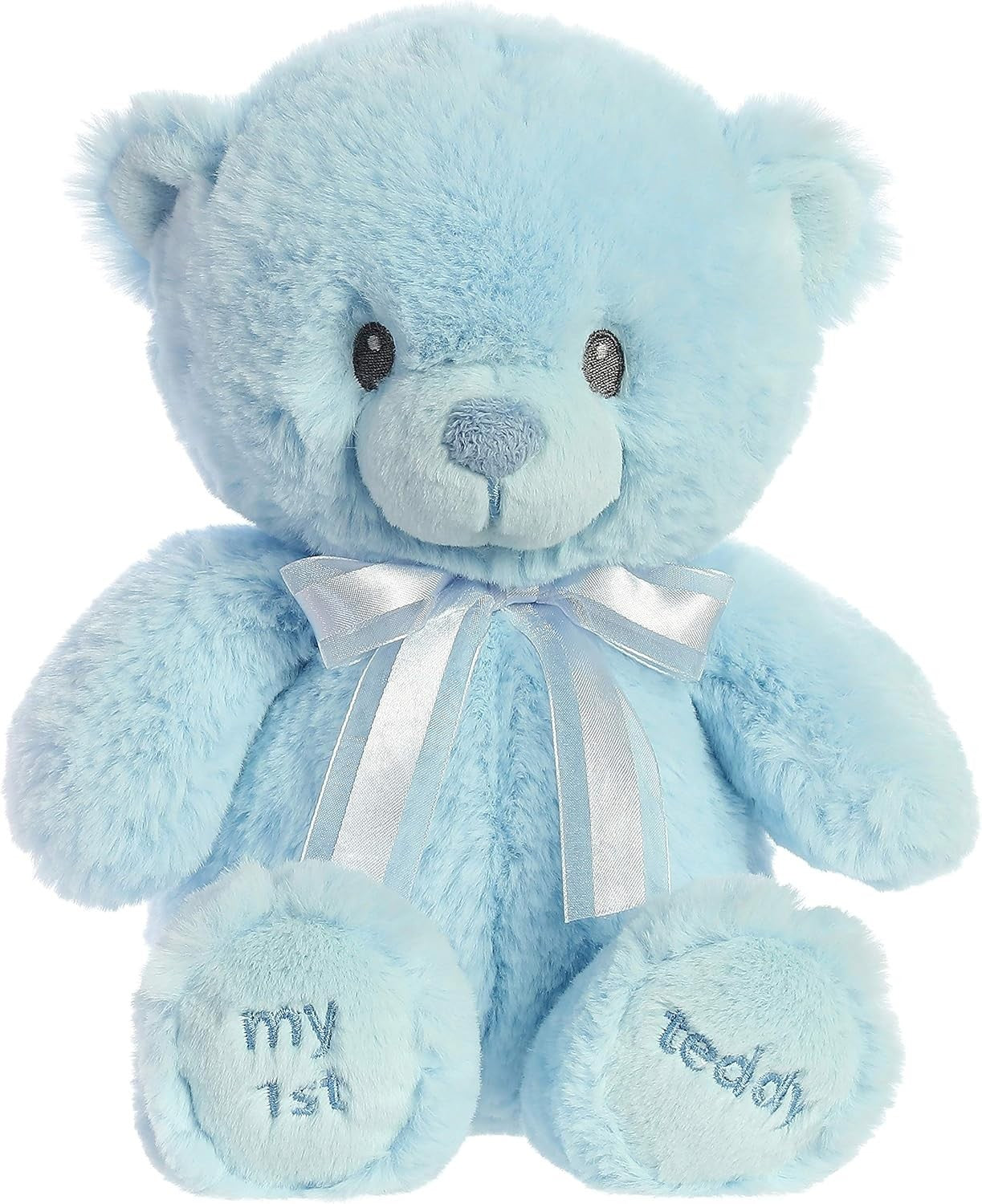 Aurora Ebba 12" My First Teddy Blue Plush Stuffed Animal Toy