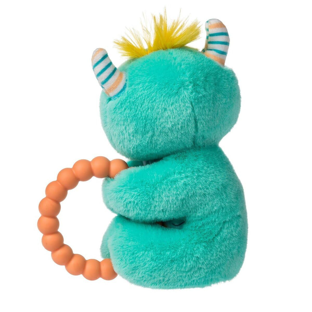 Mary Meyer Mookie Monster Plush Toy Rattle, 6"