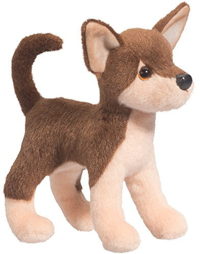 Douglas Toys Pepito Chocolate Chihuahua Plush Stuffed Animal Toy,  7"