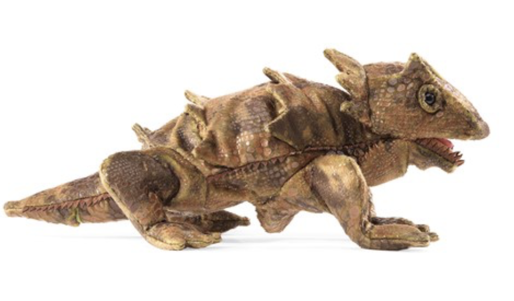 Folkmanis Horned Lizard Hand Puppet