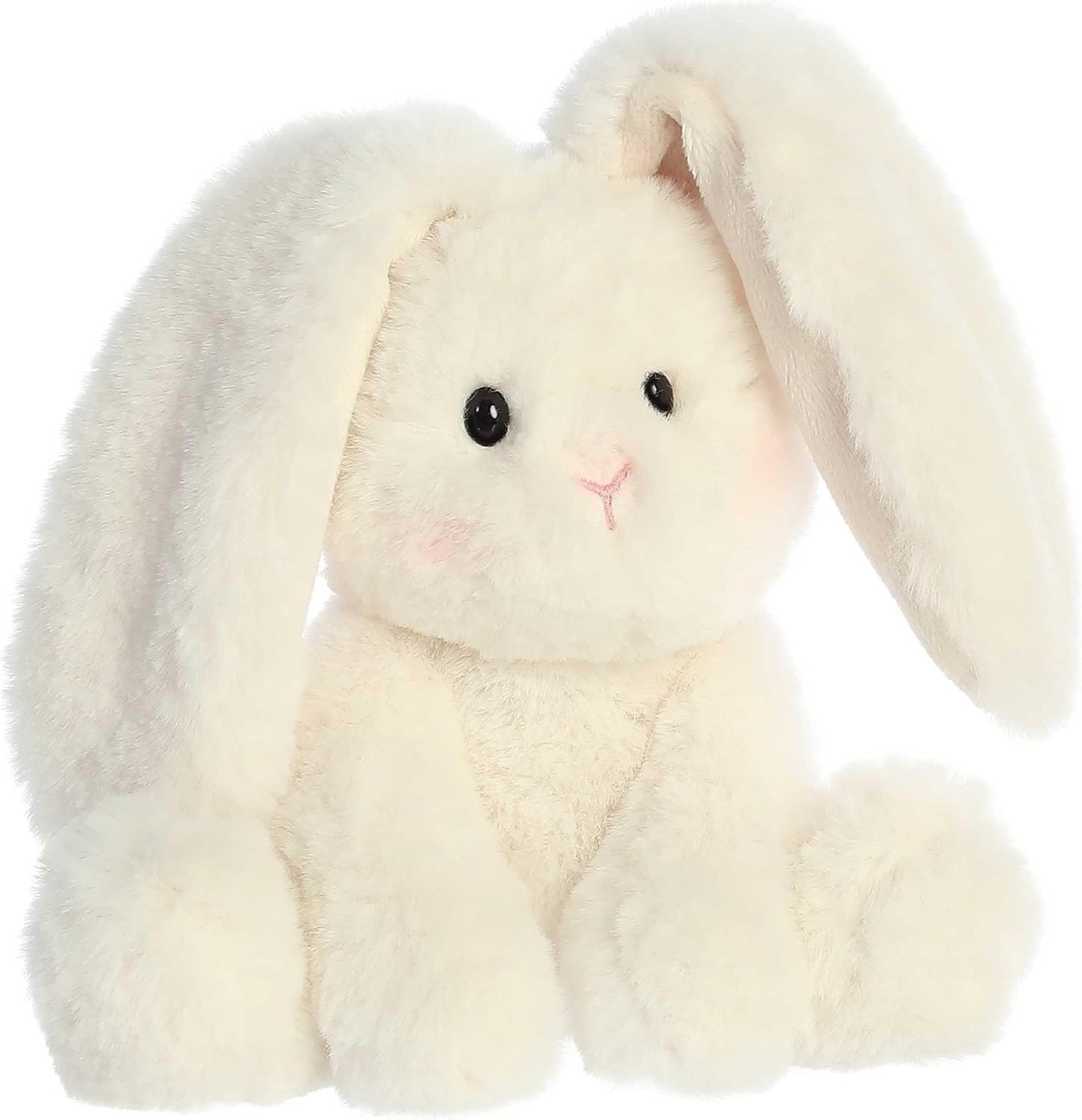Aurora® Candy Cottontail Bunny Cream Plush Stuffed Animal Toy, 9 inches