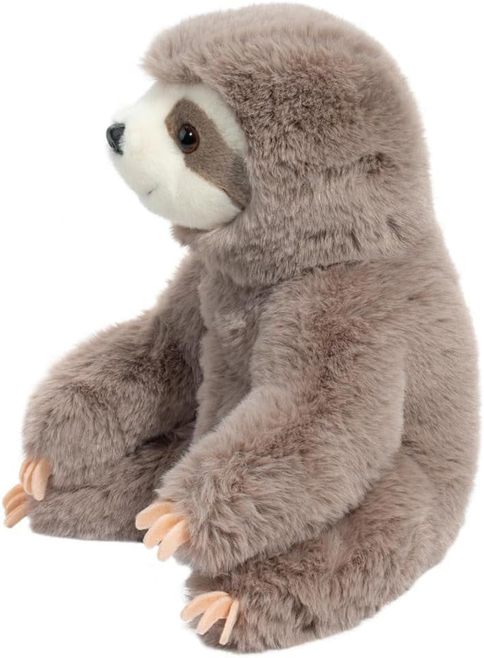Douglas Super Lizzie Soft Sloth Plush Stuffed Animal Toy - 12 Inches