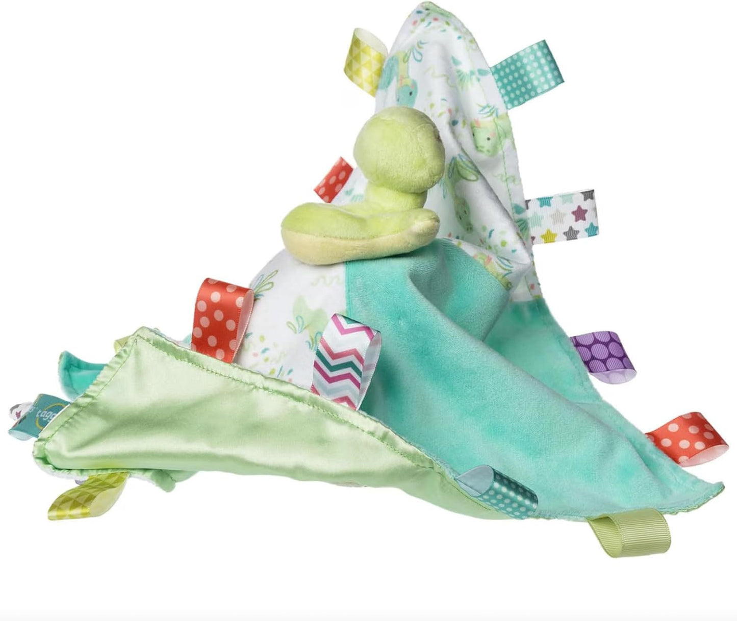 Taggies Soothing Sensory Stuffed Animal Security Blanket, Sniggles Snake