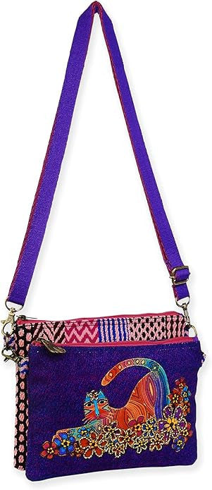 Sun'N'Sand Laurel Burch Catnificent Small 2 Piece Crossbody Bag