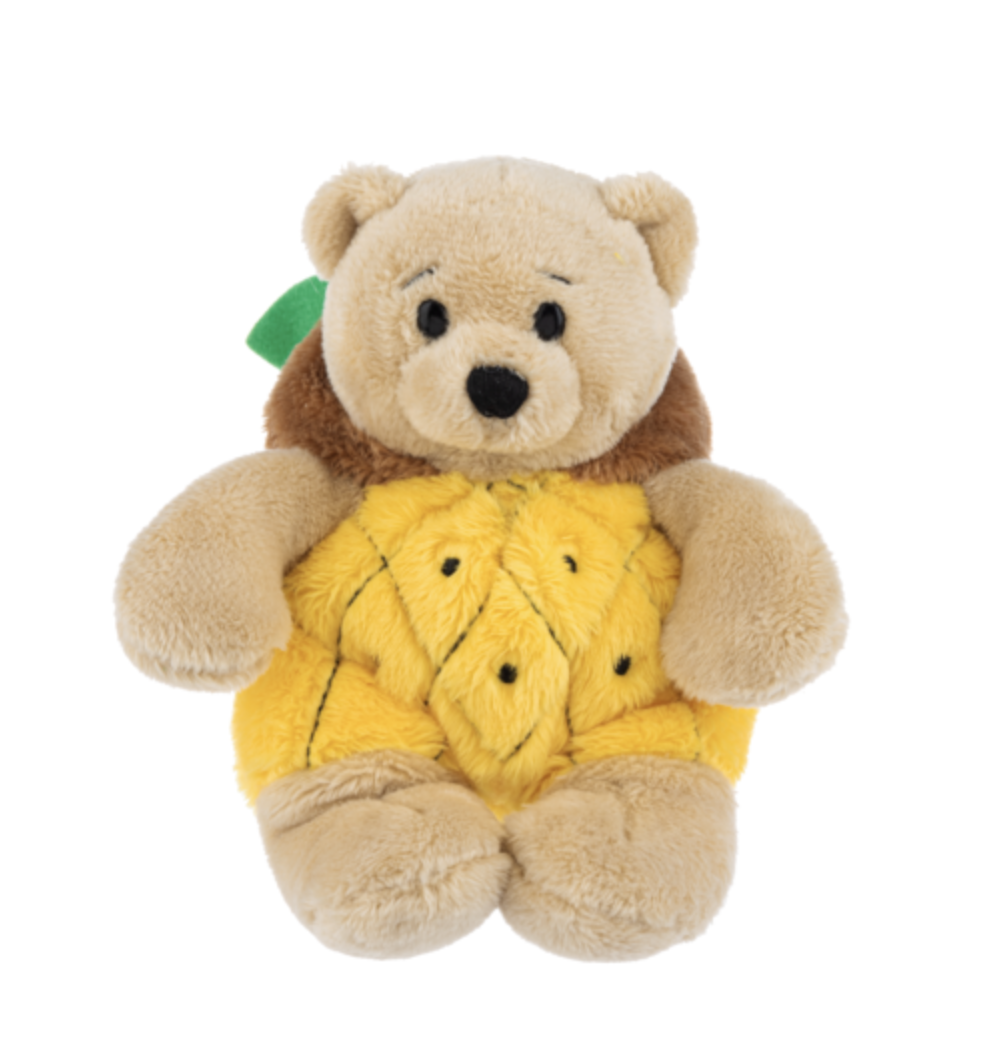 Ganz Wee Bears Pinapple Costume Plush Stuffed Animal Toy, 7"