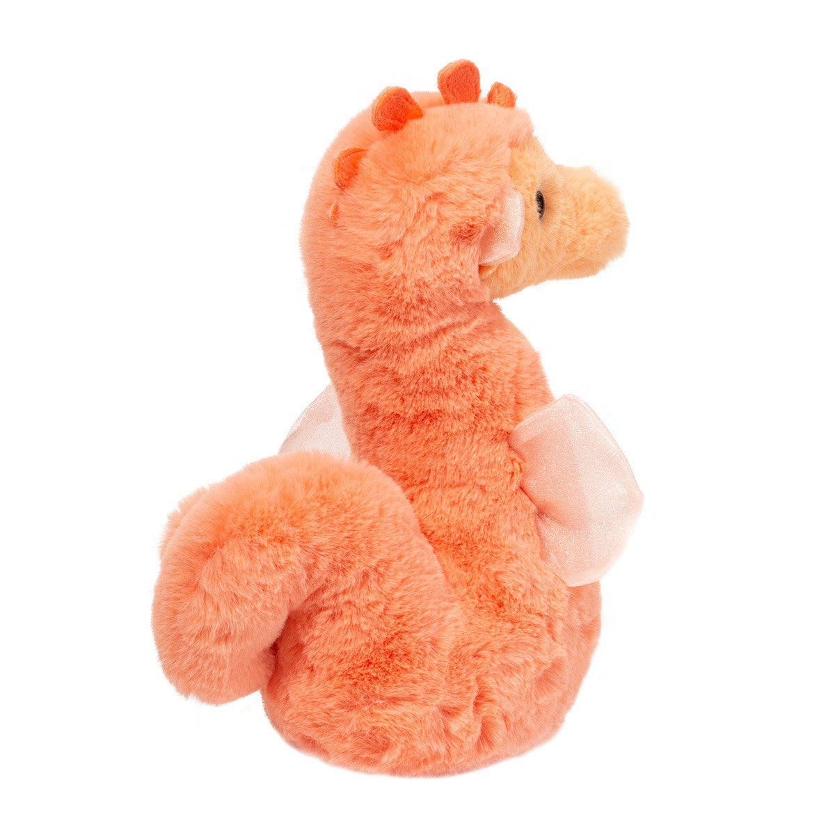 Douglas Toys Sherbet Seahorse Pale Orange Plush Stuffed Animal, 9"