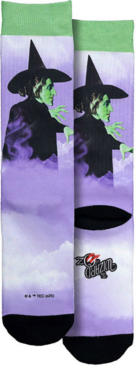 Spoontiques Wicked Witch Crew Socks - SHOE SIZE (5-10 Men) (7-12 women)