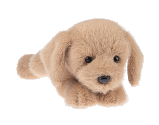Hands on Ganz Biscuit Dog Yellow Labrador Lab Dog Plush Stuffed Animal Toy, 14"