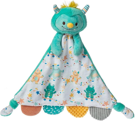 Mary Meyer Activity Blanket Plush Soft Snuggle Toy, 12-Inches, Mookie Monster
