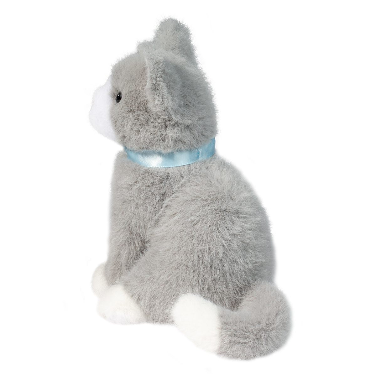 Douglas Toys Mini Gray Cat Plush Stuffed Animal Toy, 6"