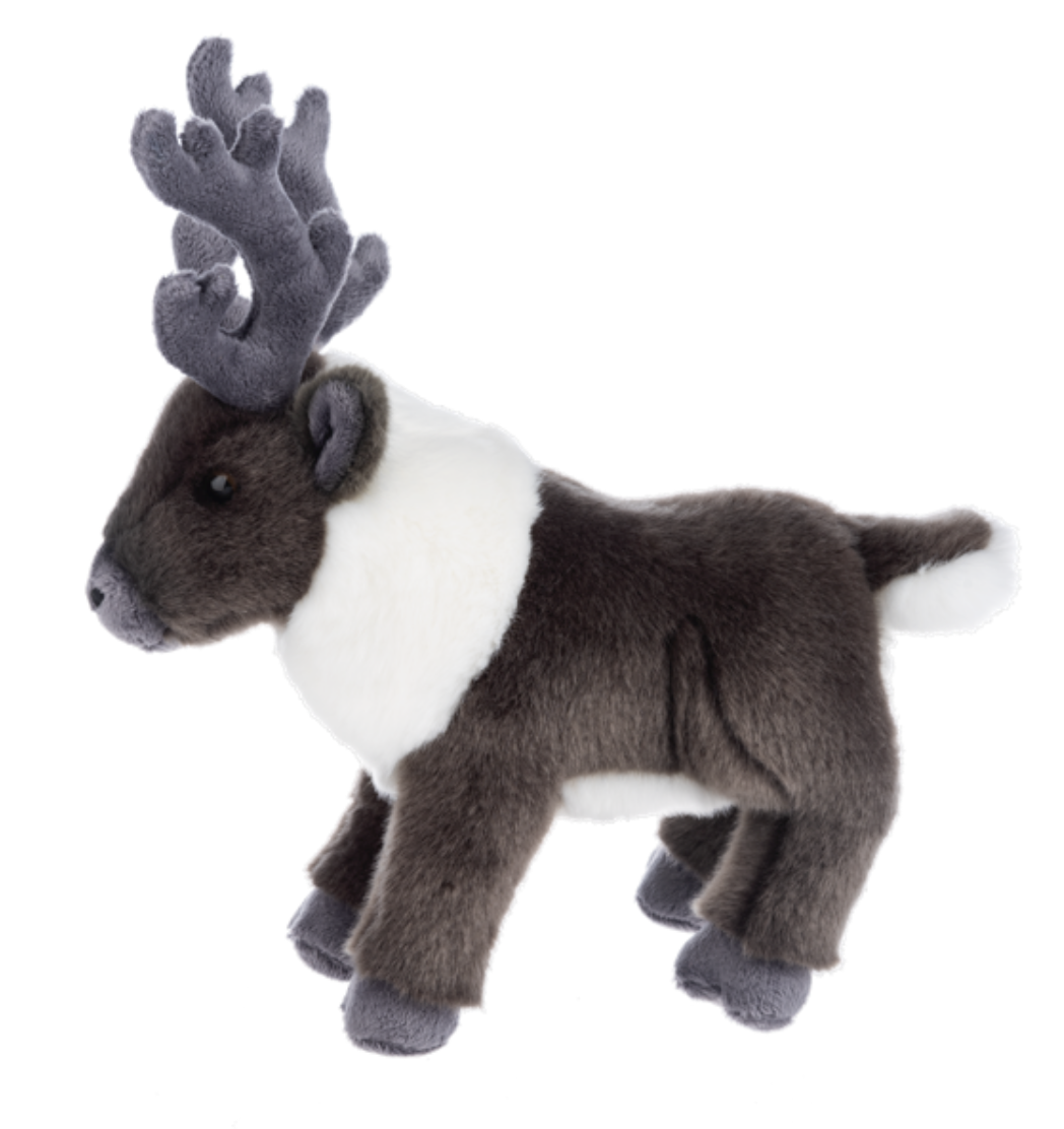 Ganz Heritage Collection Reindeer Plush Stuffed Animal Toy, 12"
