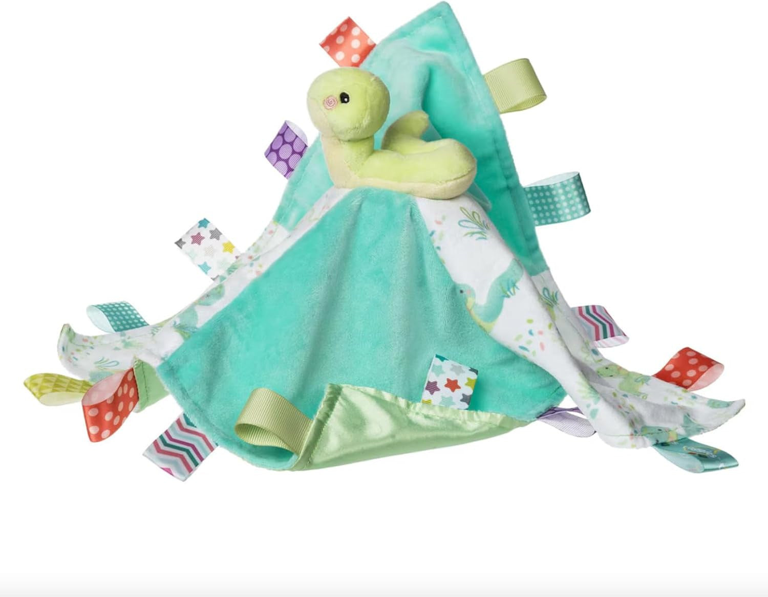Taggies Soothing Sensory Stuffed Animal Security Blanket, Sniggles Snake