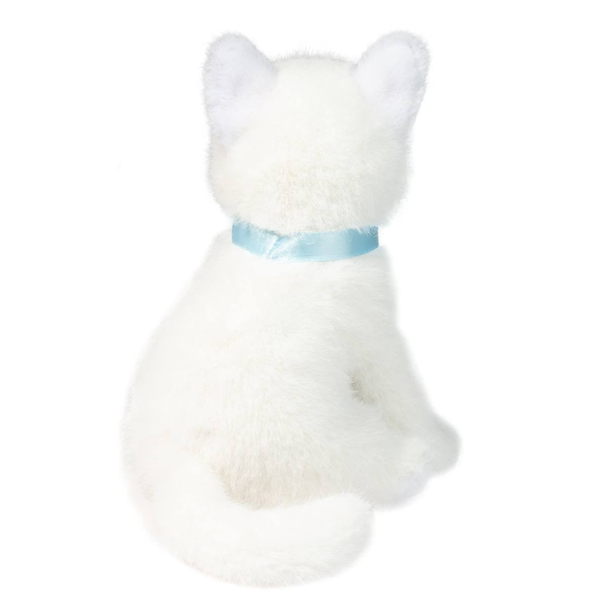 Douglas Toys Mini White Cat Plush Stuffed Animal Toy, 6"