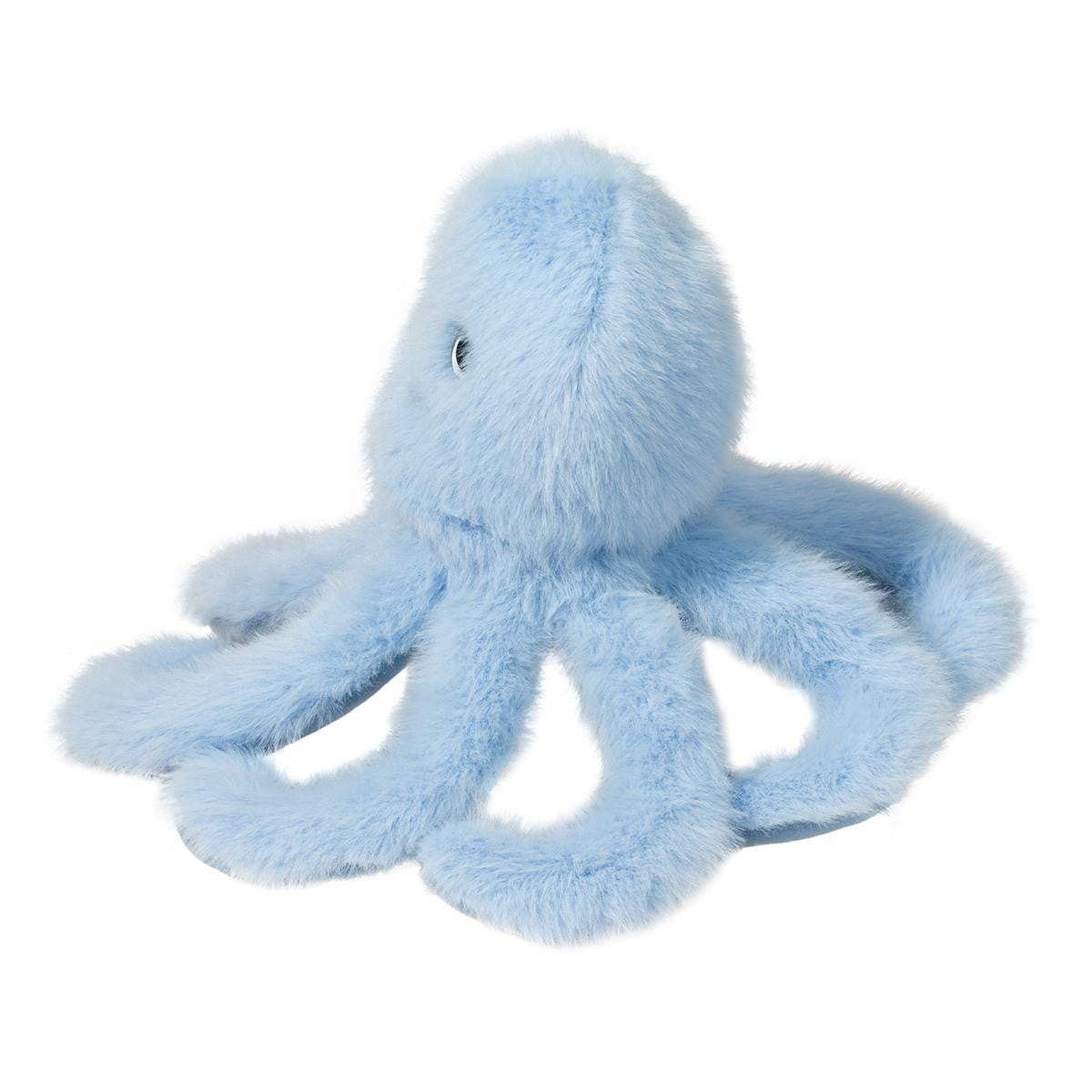 Douglas Toys Mini Blue Octopus Plush Stuffed Animal Toy, 4" tall