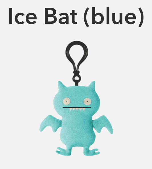 Ugly Doll Ice Bat Blue Back Pack Clip 4"